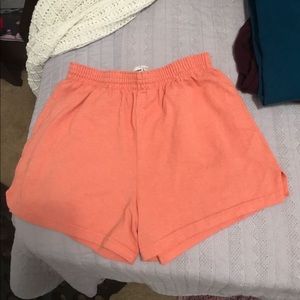Soffe coral shorts